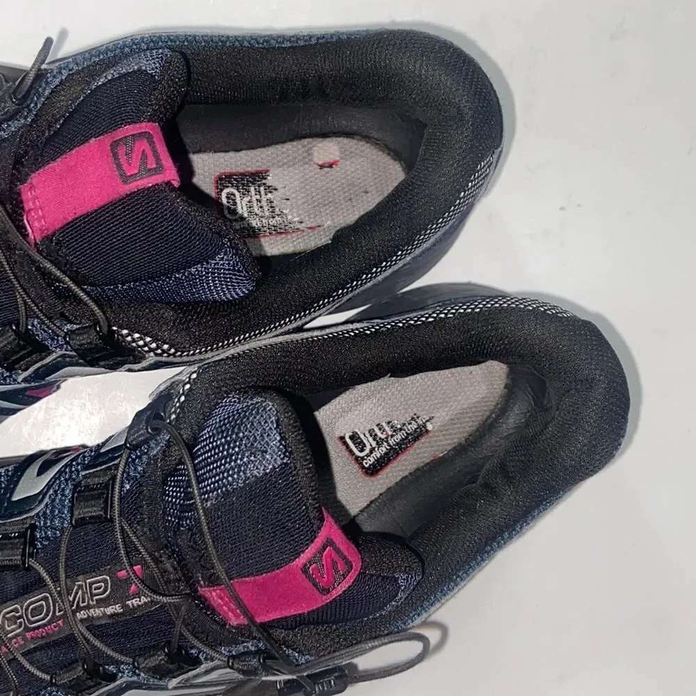 Salomon XA Comp 7 Waterproof Hiking Adventure Trail Running Women Shoes Sz9.5 US